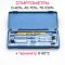 Набор спиртомеров 3 шт: 0-40, 40-70, 70-100, + жидкостный термометр