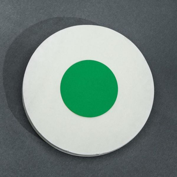 Фильтры d 90 мм, зелёная лента, марка ФММ, очень медленной фильтрации, набор 100 шт